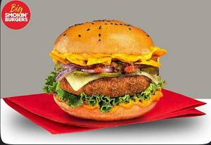 Macho Nacho Veg Burger