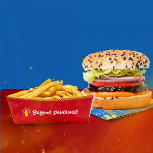 Fusion Korean Burger Meal