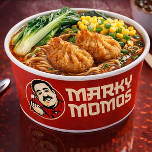 Veg Momo Ramen Bowl