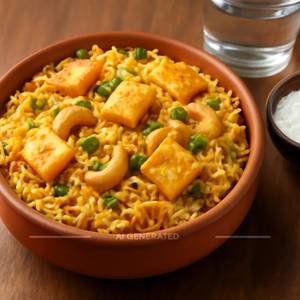 Kaju-paneer Biryani