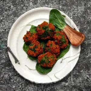 Spinach Ball Chilli