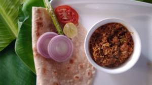 Chapati [1 Big Size] + Egg Bhurji