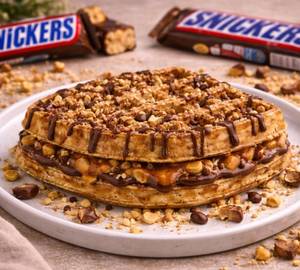 Snickers Waffle