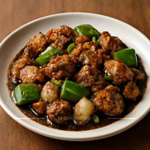 Chicken In Black Pepper Sauce