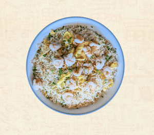 Seafood Garlic Fried Rice