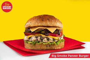 Big Smoke Paneer Burger