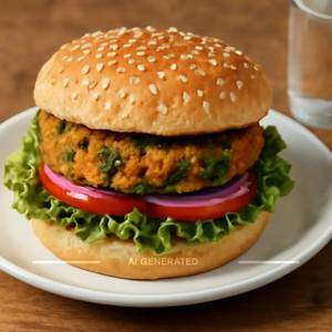 Mix Veg Burger