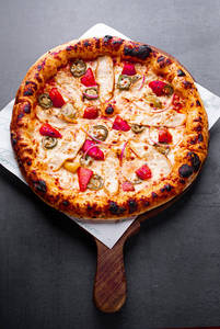 Smoked Chicken Pizza