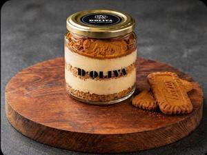 Lotus Biscoff &  Caramel Cheese Cake Jar