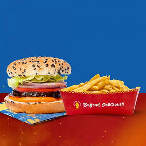 Masala K-pop Burger Meal