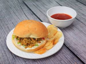 Butter Chicken Burger