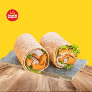 Chipotle Veg Fingers Burger Wrap