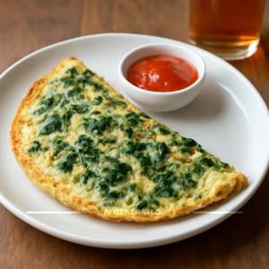 Spinach Omelette