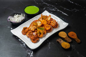 Garlic chillie MUSHROOM TIKKA