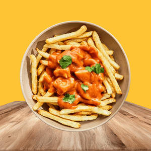 Butter Chicken Fries