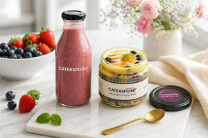 Banana Blueberry Custard + Very Berry Breakfast Smoothie