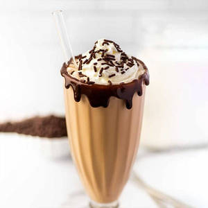 Chocolate Milk Shake With Ice Cream