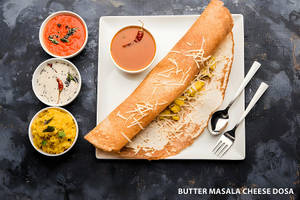 Butter Masala Cheese Dosa