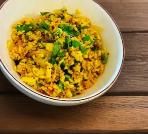Egg Bhujiya With 5 Roti