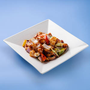 Stir Fried Chicken In Black Bean Sauce