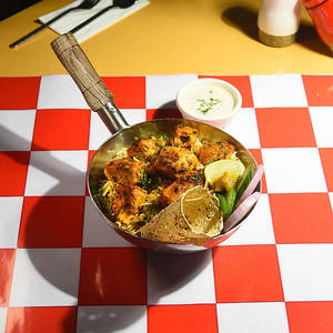 Soya Chaap Biryani