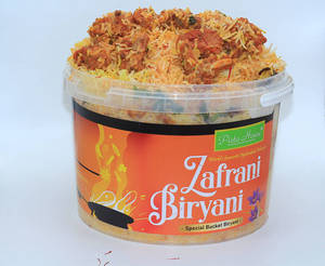 Zafrani Mutton Bucket Biryani