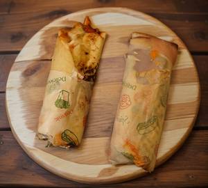 Garlic chicken shawarma