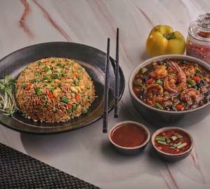 Prawns Black Bean Sauce Gravy