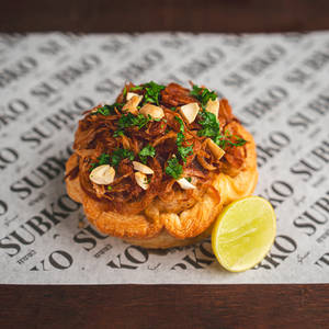 Chicken Haleem Quiche