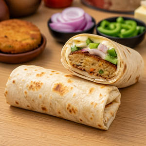 Veggie Cheese Patty Wrap