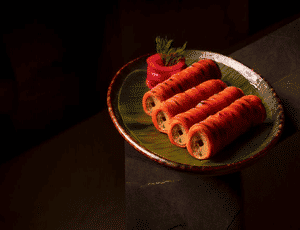 Murgh Pardah Seekh Kebab
