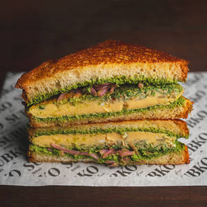 Masala Egg Sandwich