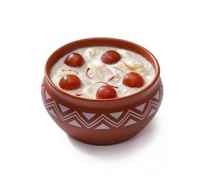 Kala jamun with rabdi