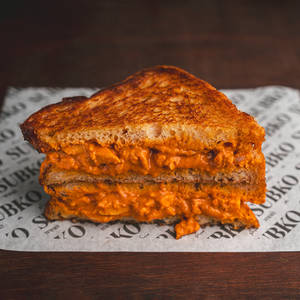 Butter Chicken Grilled Cheese