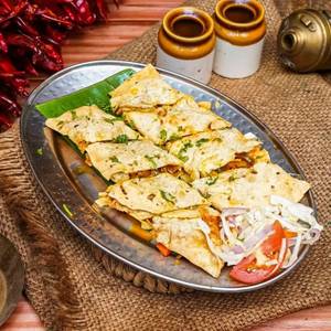 Stuffed Papad Prawns