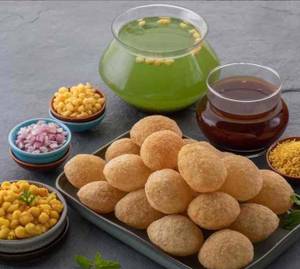 Pani Puri Family Pack - 50 Pcs