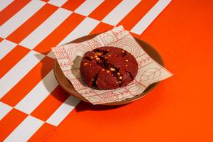 Red Velvet And White Chocolate Cookie