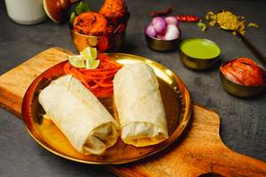 Chaap Tikka Roll X2