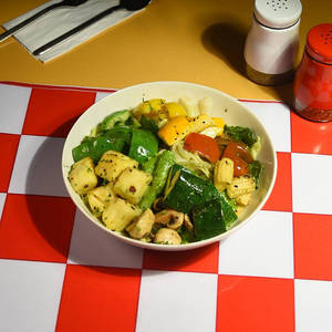 Caribbean. Salad