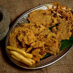 Chicken Rawa Fry Harwo Masalo