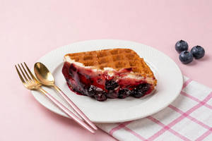 BLUEBERRY CHEESE WAFFLE