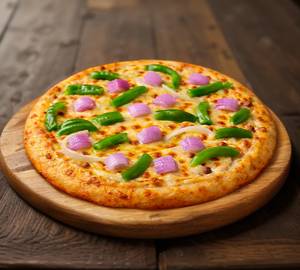 Onion And Capsicum Pizza(7 Inches)
