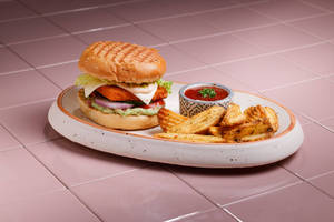 Mexican Paneer Burger