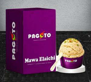 Pagoto Mawa Elaichi Ice Cream [1 Gallon]
