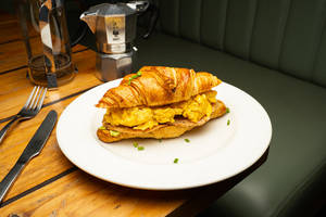 Ham & Egg Croissant Sandwich