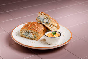 Corn And Spinach Panini