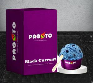 Pagoto Black Currant Ice Cream [1 Gallon]