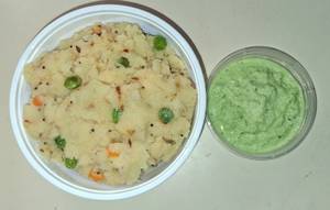 Upma With Chutney