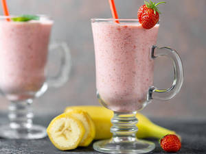 Strawberry & Banana Smoothy