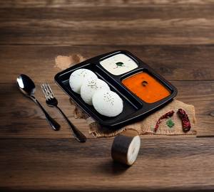 Idli Chutney Sambar [3 Pcs].